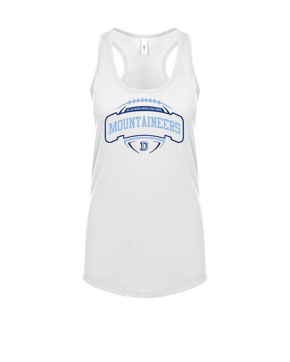 Dallas Mountaineers HS Football Toss - Womens Tank Top