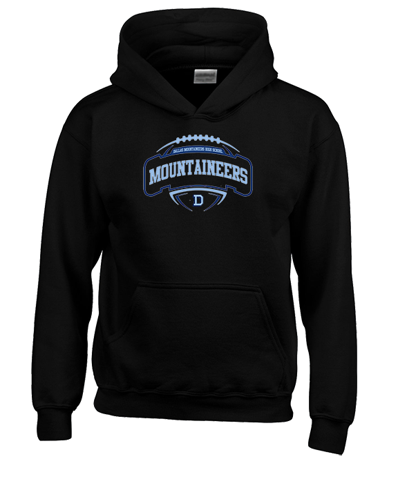 Dallas Mountaineers HS Football Toss - Youth Hoodie