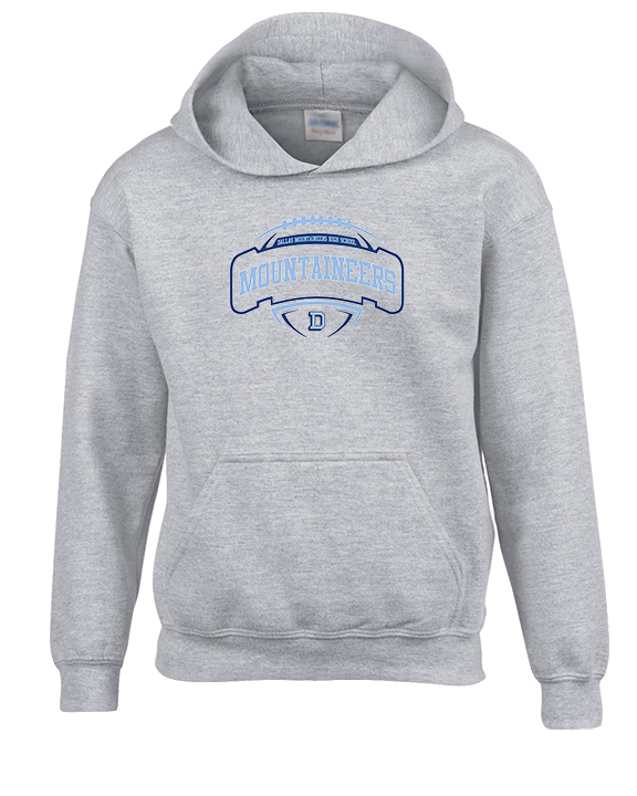 Dallas Mountaineers HS Football Toss - Youth Hoodie