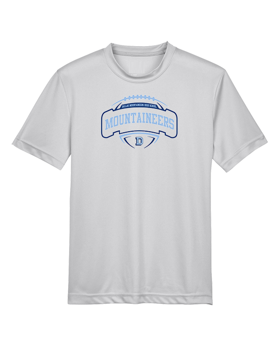 Dallas Mountaineers HS Football Toss - Youth Performance Shirt