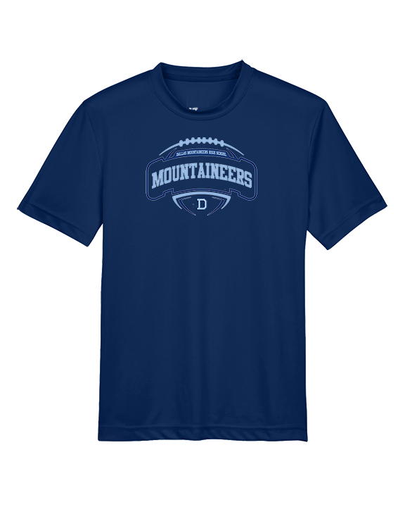 Dallas Mountaineers HS Football Toss - Youth Performance Shirt