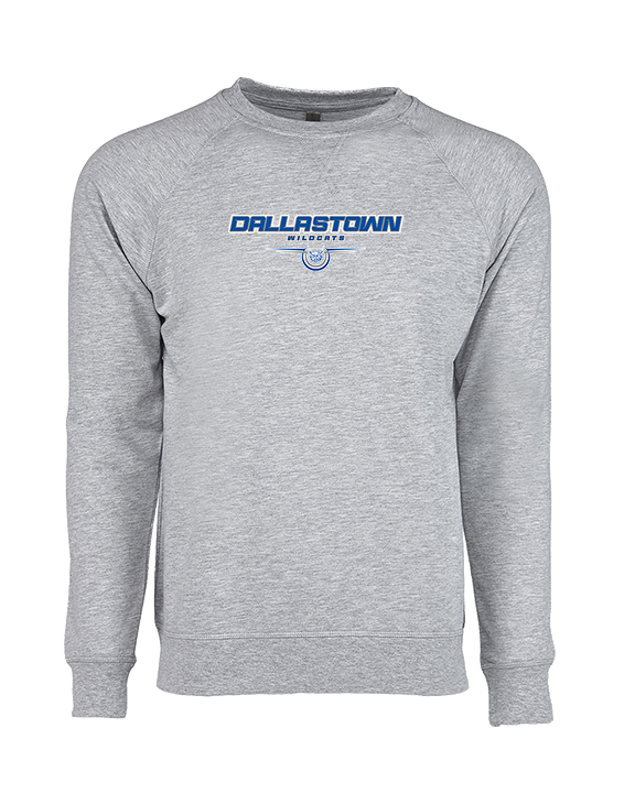 Dallastown HS Football Design - Crewneck Sweatshirt
