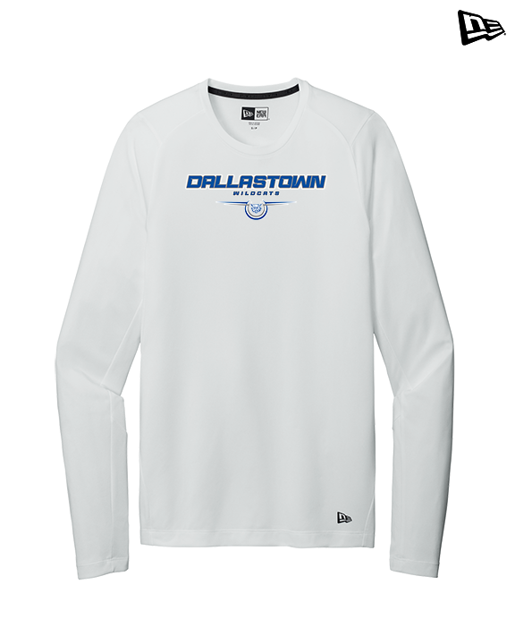 Dallastown HS Football Design - New Era Performance Long Sleeve