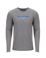 Dallastown HS Football Design - Tri-Blend Long Sleeve