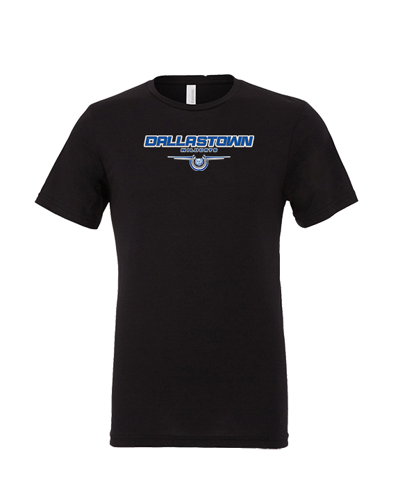 Dallastown HS Football Design - Tri-Blend Shirt