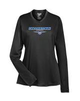 Dallastown HS Football Design - Womens Performance Longsleeve