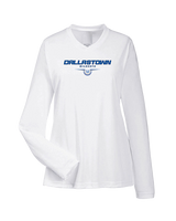 Dallastown HS Football Design - Womens Performance Longsleeve
