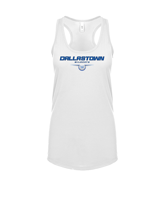 Dallastown HS Football Design - Womens Tank Top