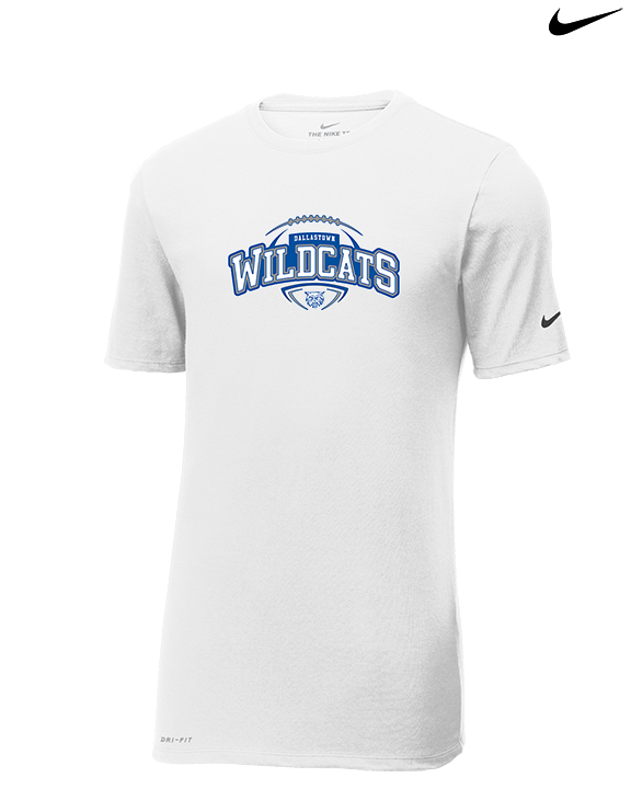 Dallastown HS Football Toss - Mens Nike Cotton Poly Tee