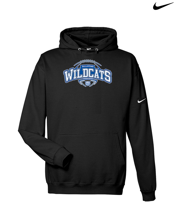 Dallastown HS Football Toss - Nike Club Fleece Hoodie