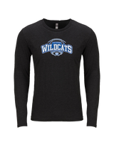 Dallastown HS Football Toss - Tri-Blend Long Sleeve