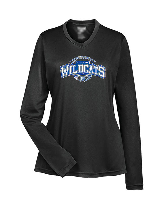Dallastown HS Football Toss - Womens Performance Longsleeve