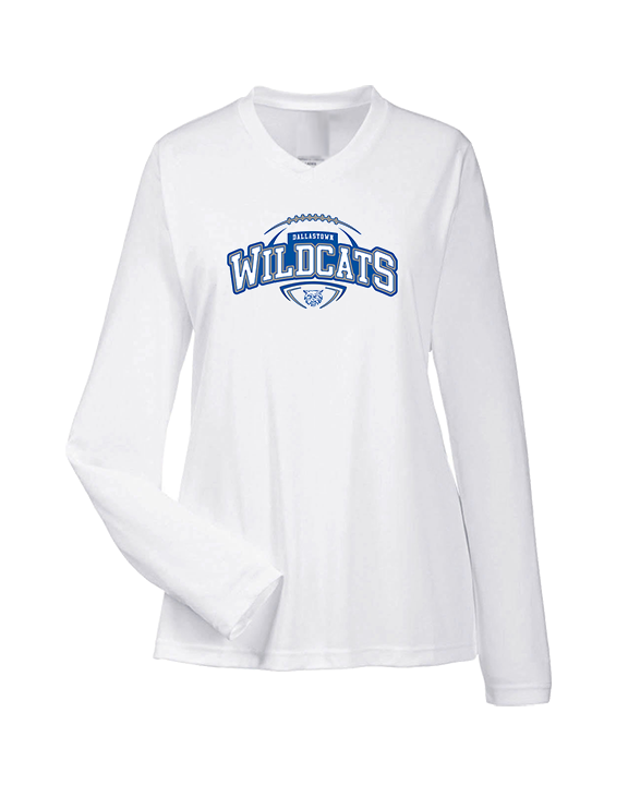 Dallastown HS Football Toss - Womens Performance Longsleeve