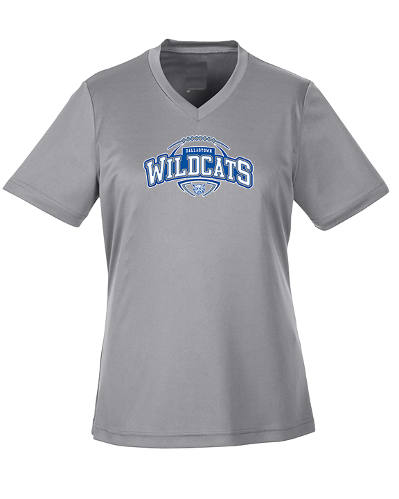 Dallastown HS Football Toss - Womens Performance Shirt