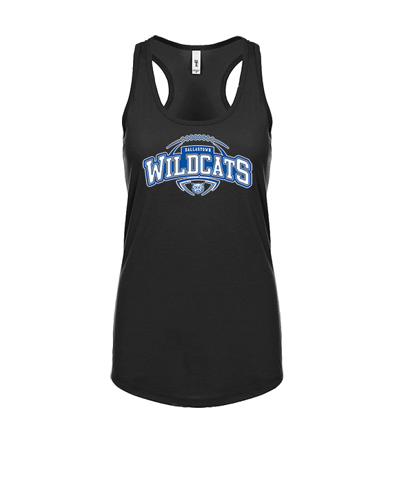 Dallastown HS Football Toss - Womens Tank Top