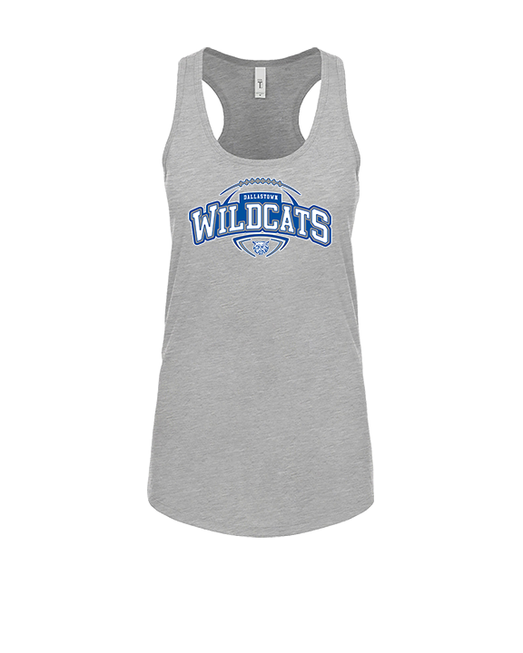 Dallastown HS Football Toss - Womens Tank Top