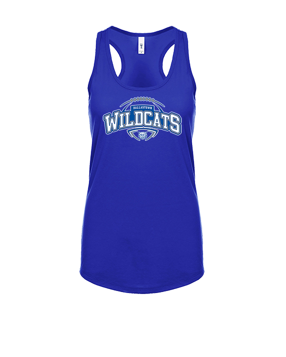 Dallastown HS Football Toss - Womens Tank Top