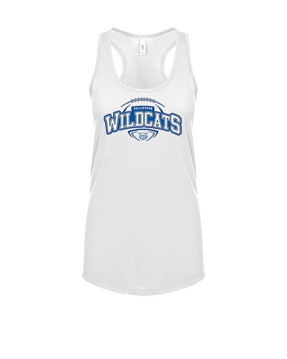 Dallastown HS Football Toss - Womens Tank Top