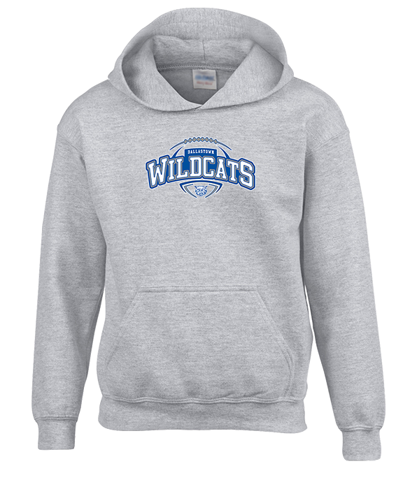 Dallastown HS Football Toss - Youth Hoodie