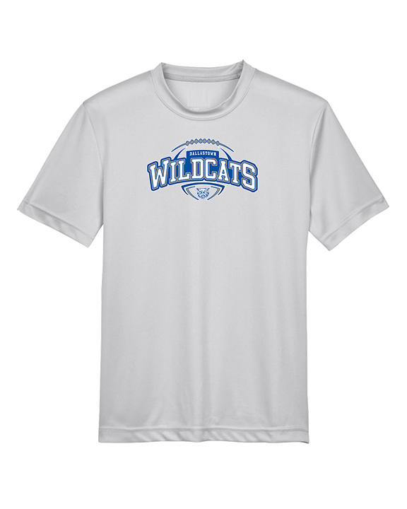 Dallastown HS Football Toss - Youth Performance Shirt