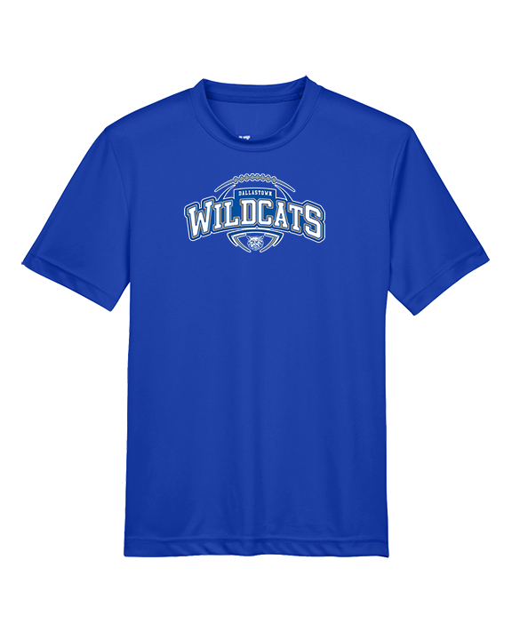Dallastown HS Football Toss - Youth Performance Shirt