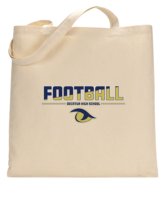Decatur HS Football Cut - Tote