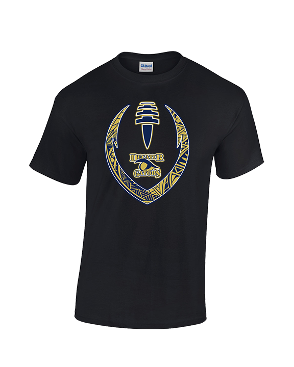 Decatur HS Football Full Football - Cotton T-Shirt
