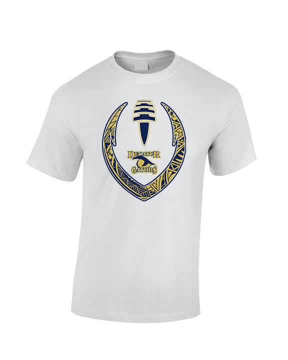 Decatur HS Football Full Football - Cotton T-Shirt