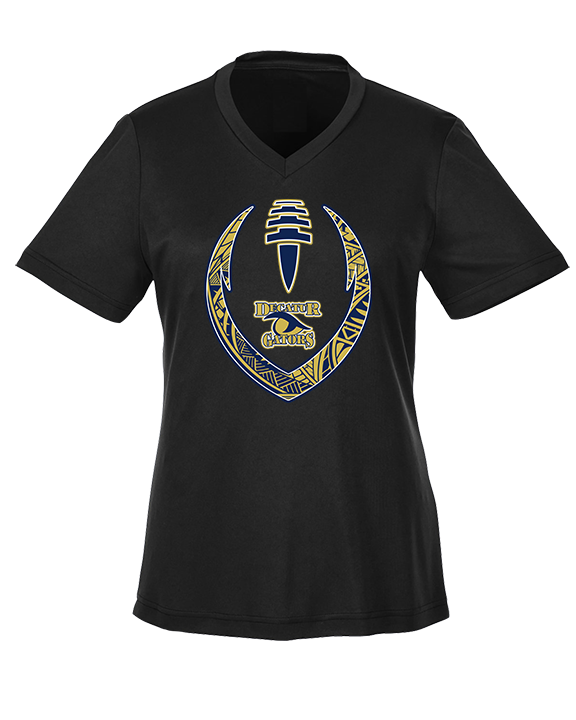 Decatur HS Football Full Football - Womens Performance Shirt
