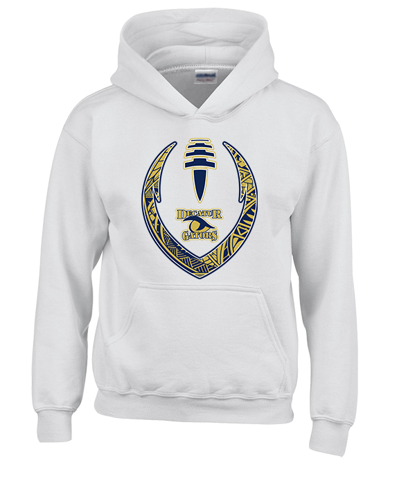 Decatur HS Football Full Football - Youth Hoodie