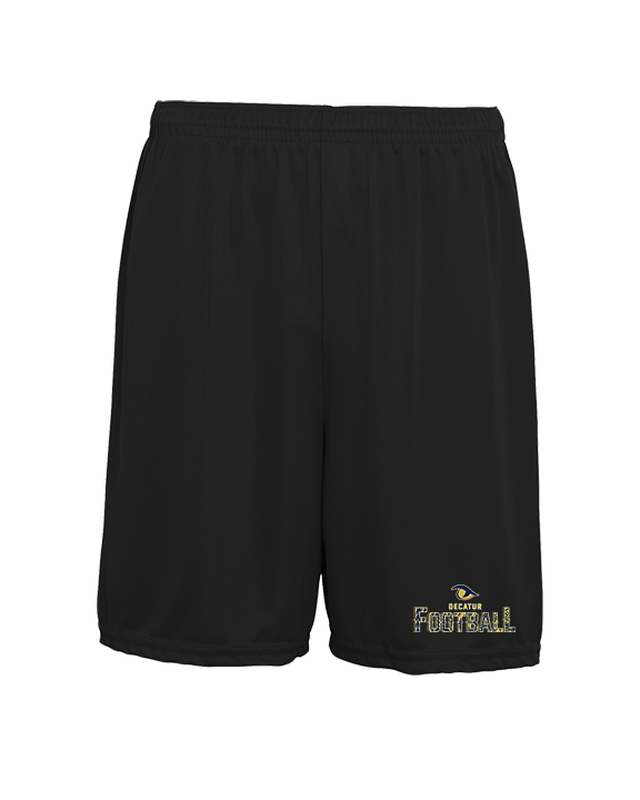 Decatur HS Football Splatter - Mens 7inch Training Shorts