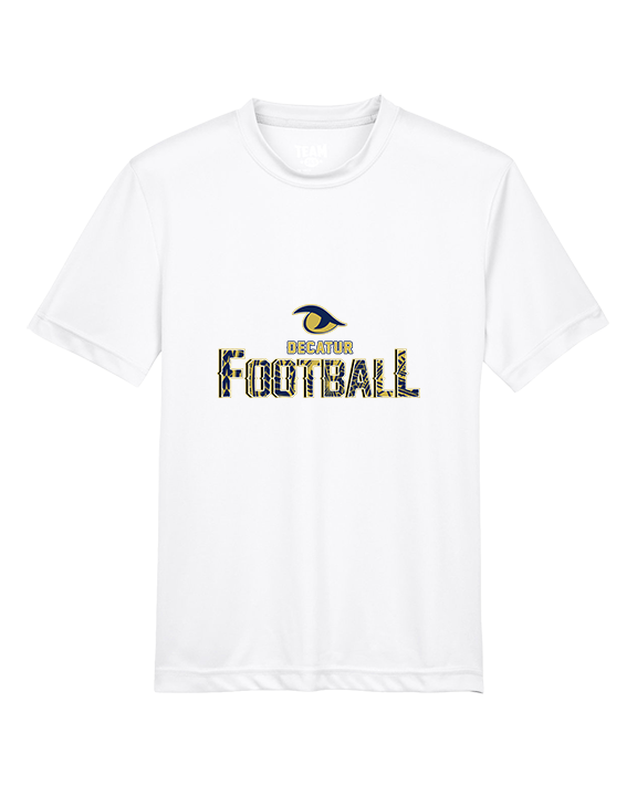 Decatur HS Football Splatter - Youth Performance Shirt