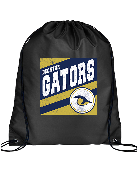 Decatur HS Football Square - Drawstring Bag