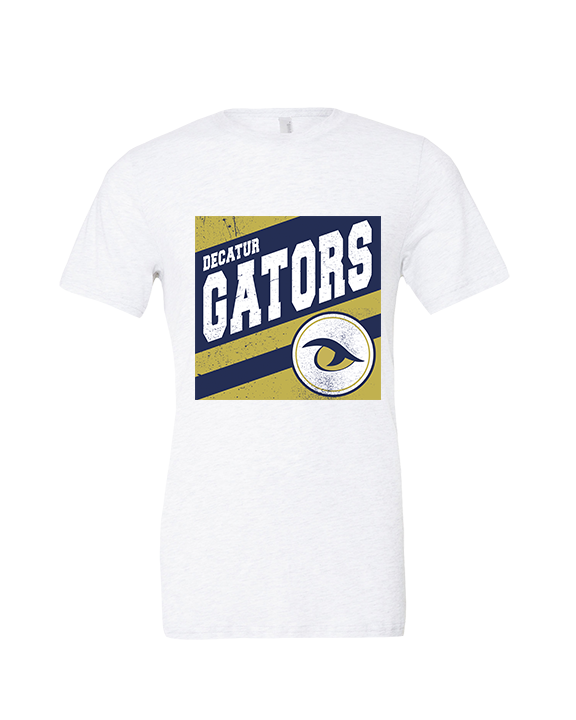Decatur HS Football Square - Tri-Blend Shirt