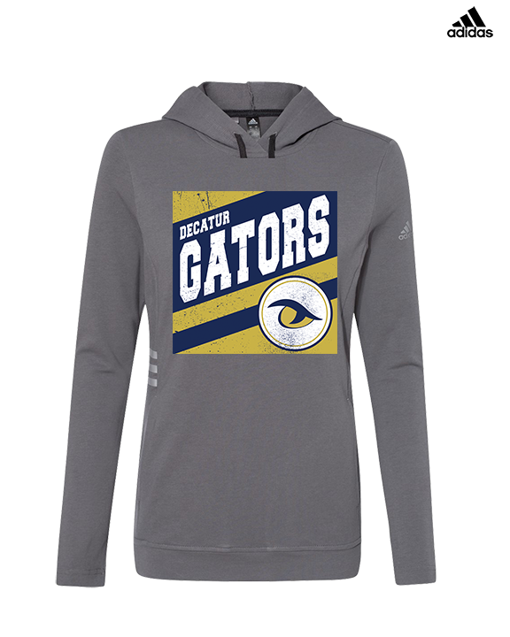 Decatur HS Football Square - Womens Adidas Hoodie