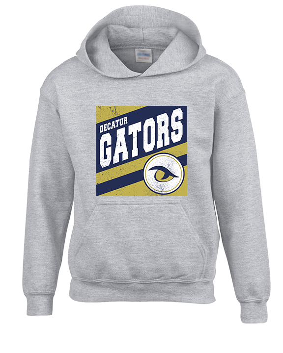 Decatur HS Football Square - Youth Hoodie