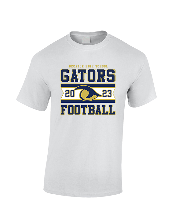 Decatur HS Football Stamp - Cotton T-Shirt