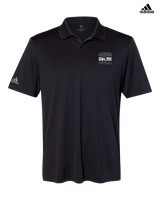 Decatur HS Football Stamp - Mens Adidas Polo