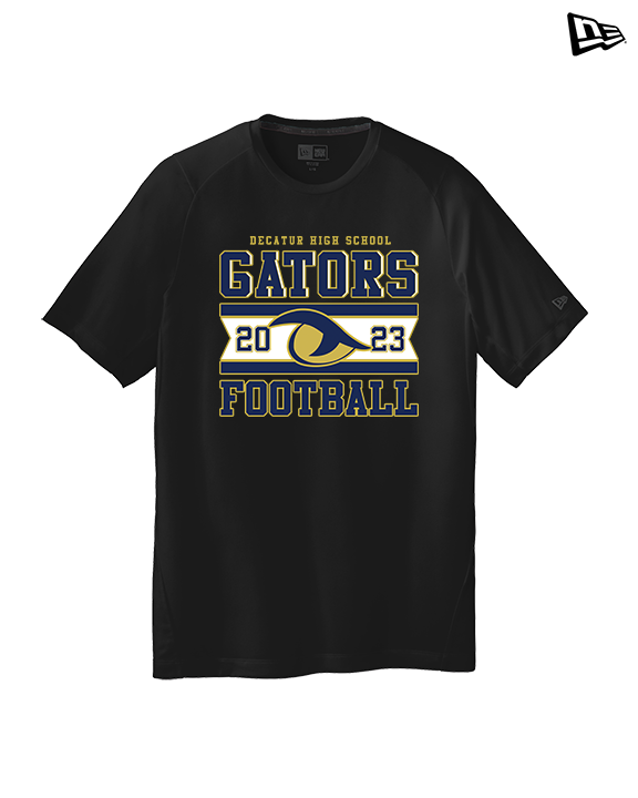 Decatur HS Football Stamp - New Era Performance Shirt