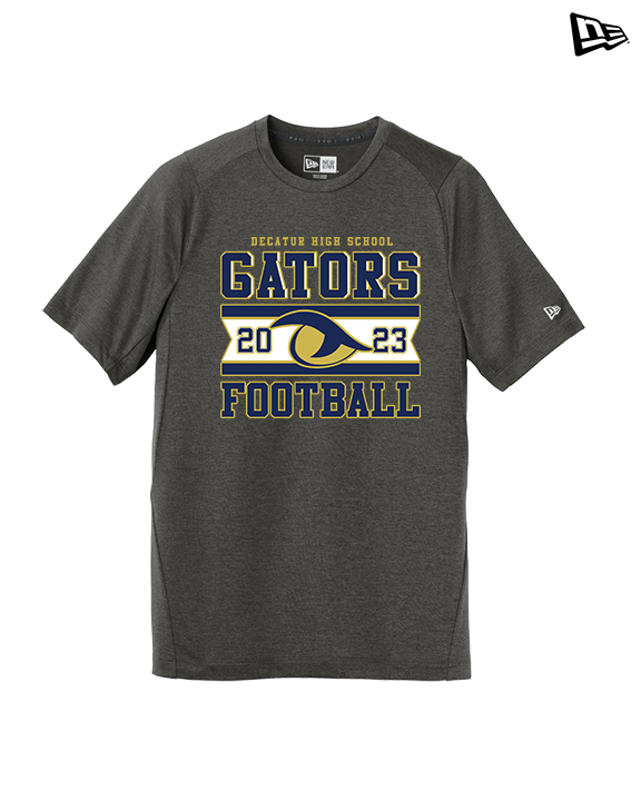 Decatur HS Football Stamp - New Era Performance Shirt