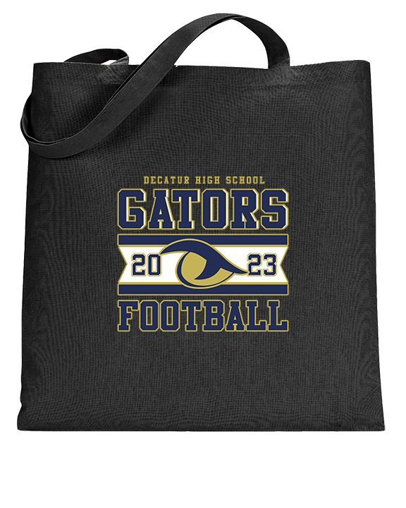 Decatur HS Football Stamp - Tote