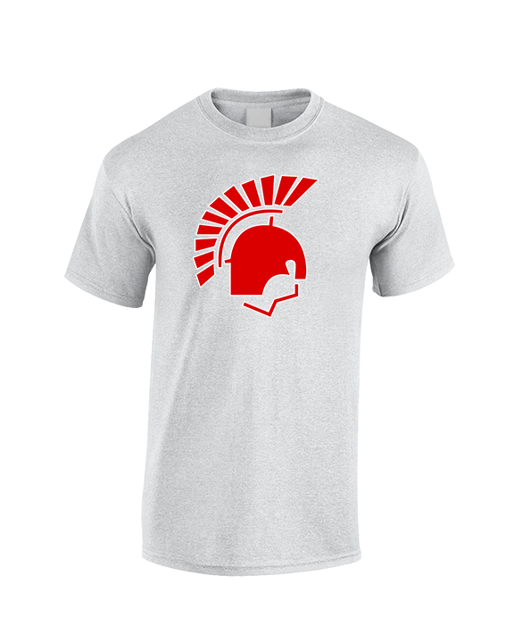 Deerfield HS Track & Field Logo Helmet - Cotton T-Shirt