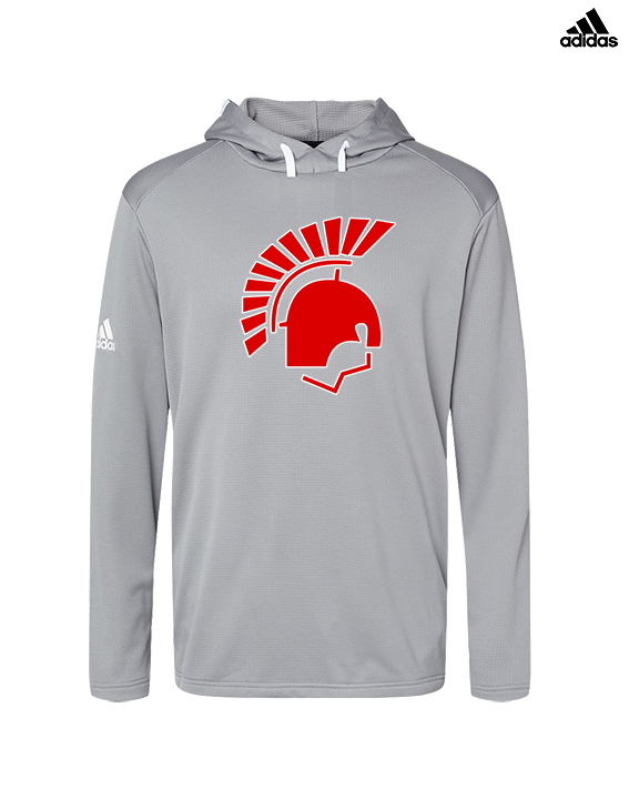 Deerfield HS Track & Field Logo Helmet - Mens Adidas Hoodie