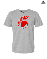 Deerfield HS Track & Field Logo Helmet - Mens Adidas Performance Shirt
