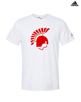 Deerfield HS Track & Field Logo Helmet - Mens Adidas Performance Shirt