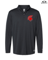 Deerfield HS Track & Field Logo Helmet - Mens Oakley Quarter Zip