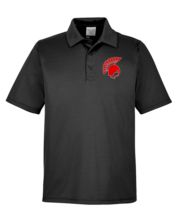 Deerfield HS Track & Field Logo Helmet - Mens Polo