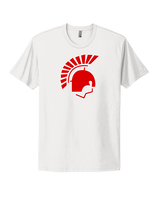 Deerfield HS Track & Field Logo Helmet - Mens Select Cotton T-Shirt