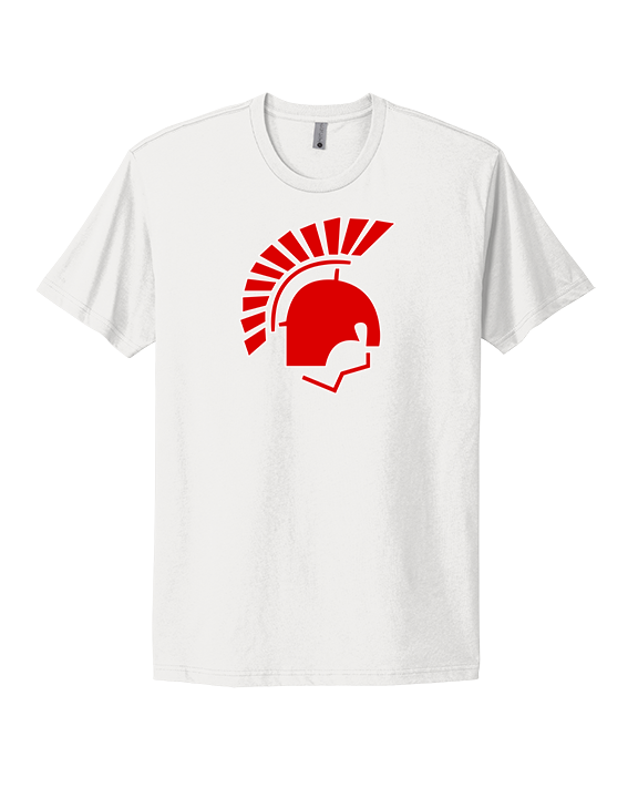 Deerfield HS Track & Field Logo Helmet - Mens Select Cotton T-Shirt