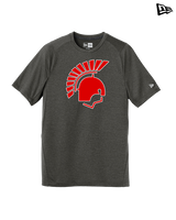 Deerfield HS Track & Field Logo Helmet - New Era Performance Shirt